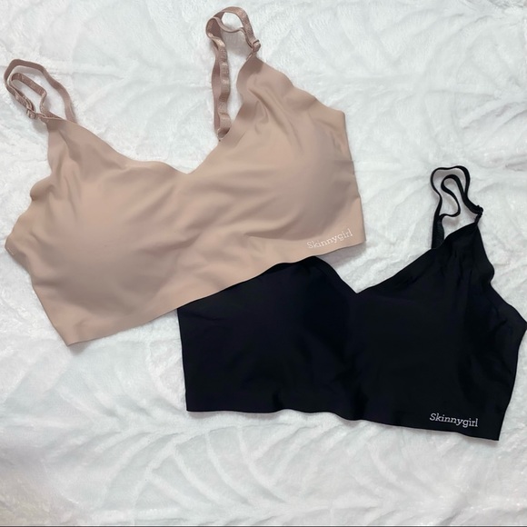 Skinnygirl Pink & Black Bra - Picture 1 of 3